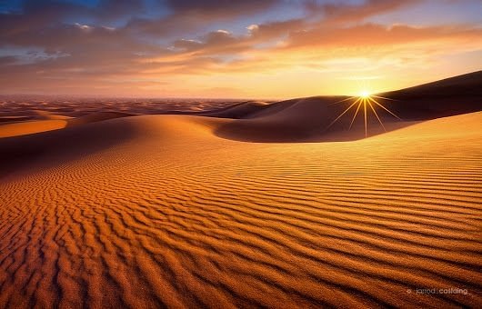 Moroccan Desert Landscape